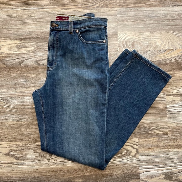 IZOD Be Skinny Jean Medium Rinse High Rise 14 - Picture 1 of 11